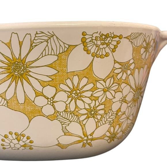Vintage 1969 Corning Ware Floral Boutique Casserole Dish 1.5 Quart Made in USA - Picture 15 of 16
